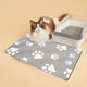 thumbnail image 4 of Fiudx Tapete de Alimentación para Mascotas, Antideslizante, Absorbente y Fácil de Limpiar, Suave y Cómodo, Ideal para Decorar El Hogar, para Gatos y Perros, 40 X 30 Cm o 50 X 35 Cm., 4 of 6