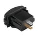 thumbnail image 3 of Adaptador de corriente para cargador de coche con dos puertos USB impermeables de 12-24V 3.1A con LED azul Jadeshay  A, 3 of 8
