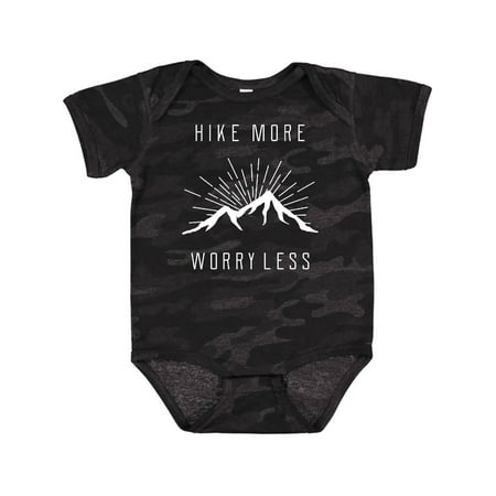 

Inktastic Hike More Worry Less Gift Baby Boy or Baby Girl Bodysuit