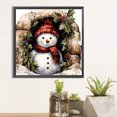thumbnail image 4 of Pintura de diamante 5D DIY, kit de Navidad con taladro redondo completo, decoración del hogar, 40x40cm, 4 of 9