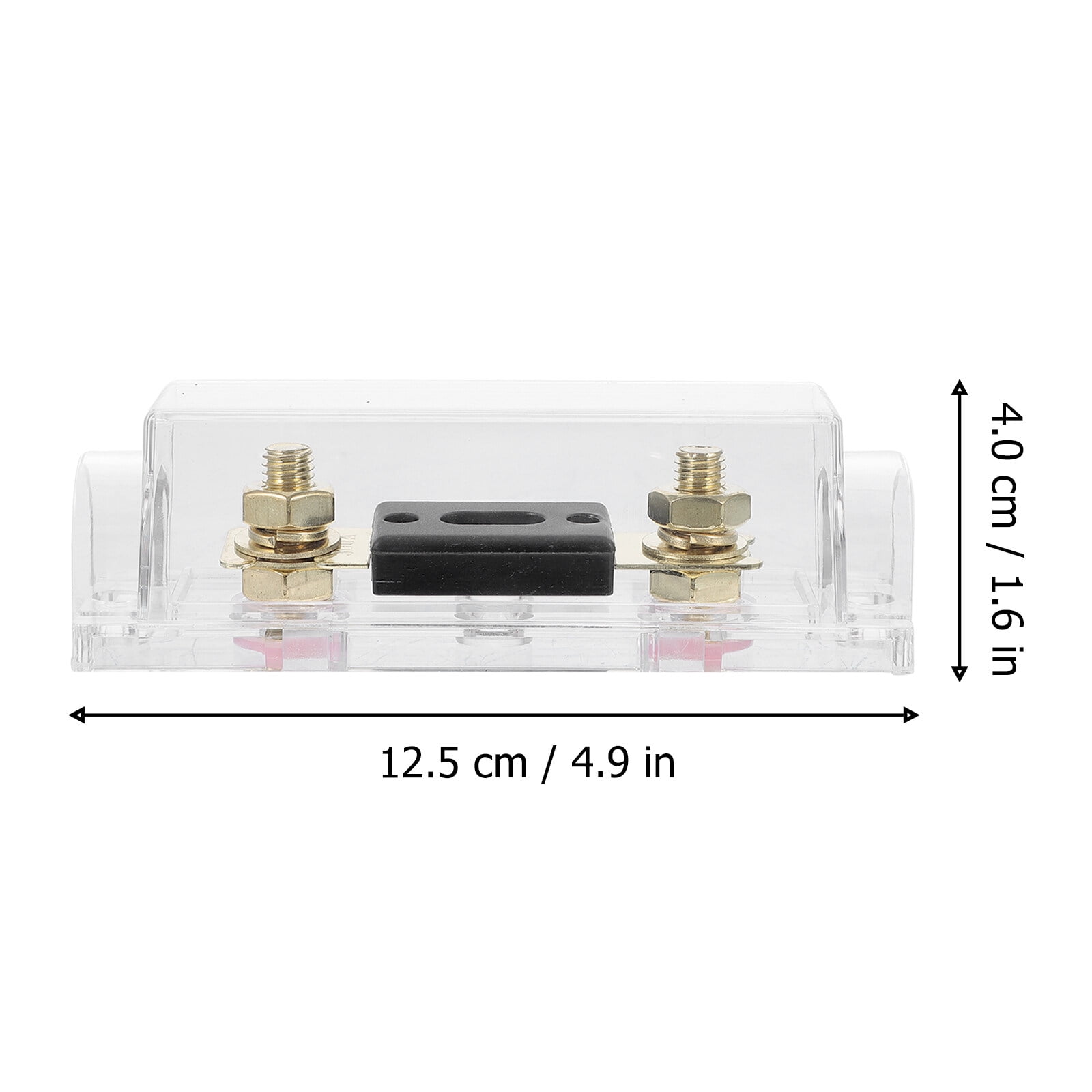 Clear Shell ANL Fuse Holder with 300A for Car Audio and Video System
