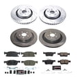 thumbnail image 2 of PowerStop Front and Rear Z23 Evolution Sport Carbon-Fiber Ceramic Brake Pad and Drilled & Slotted Rotor Kit Fits: FORD LINCOLN Select Models K8535, 2 of 7