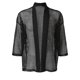thumbnail image 4 of Camisas De CompresióN Para Hombre Camiseta ahuecada para hombre, cárdigan de malla Sexy, chal, ropa de actuación a la moda para hombre, camiseta superior (Black, L), 4 of 7