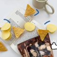 thumbnail image 2 of Chip Clips Cute- 3 Potato Chips Shape Clips and 3 Funny Tortilla Chips Shape Closure Clips for Bags, Paper Clips, Book, 2 of 5