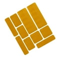 thumbnail image 3 of 10Pcs Reflective Stickers Anti Collision Adhesive Tape Strips Anti Scratch for Mountain Surfaces Orange, 3 of 7