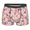thumbnail image 5 of Uemuo Tropical Plants Pattern Men's Boxer Briefs,Trunk Anti-Chafing,Comfortable, Durable, and Stylish Underwear-Medium, 5 of 9