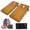 4'x2' Nature Wood, variant on Professional Cornhole Board Set 4x2 Regulation Size Cornhole Set with No Bounce & 8 Bean Bags Corn Hole Boards Bean Toss Game for Adults Family Outdoor Lawn Outside Backyard Games