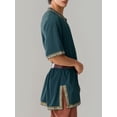 thumbnail image 4 of Men Medieval Costume Renaissance Templar Knight Vintage Tunic Tops, 4 of 6