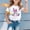 White, variant on Gzbliryd Easter Bunny T Shirt Short Sleeves Rabbit T-Shirts Short Sleeve Cotton Tee Tops for Little Girl Easter Baseball Bunny Short Sleeve Tops (Beige,10-11 Years)