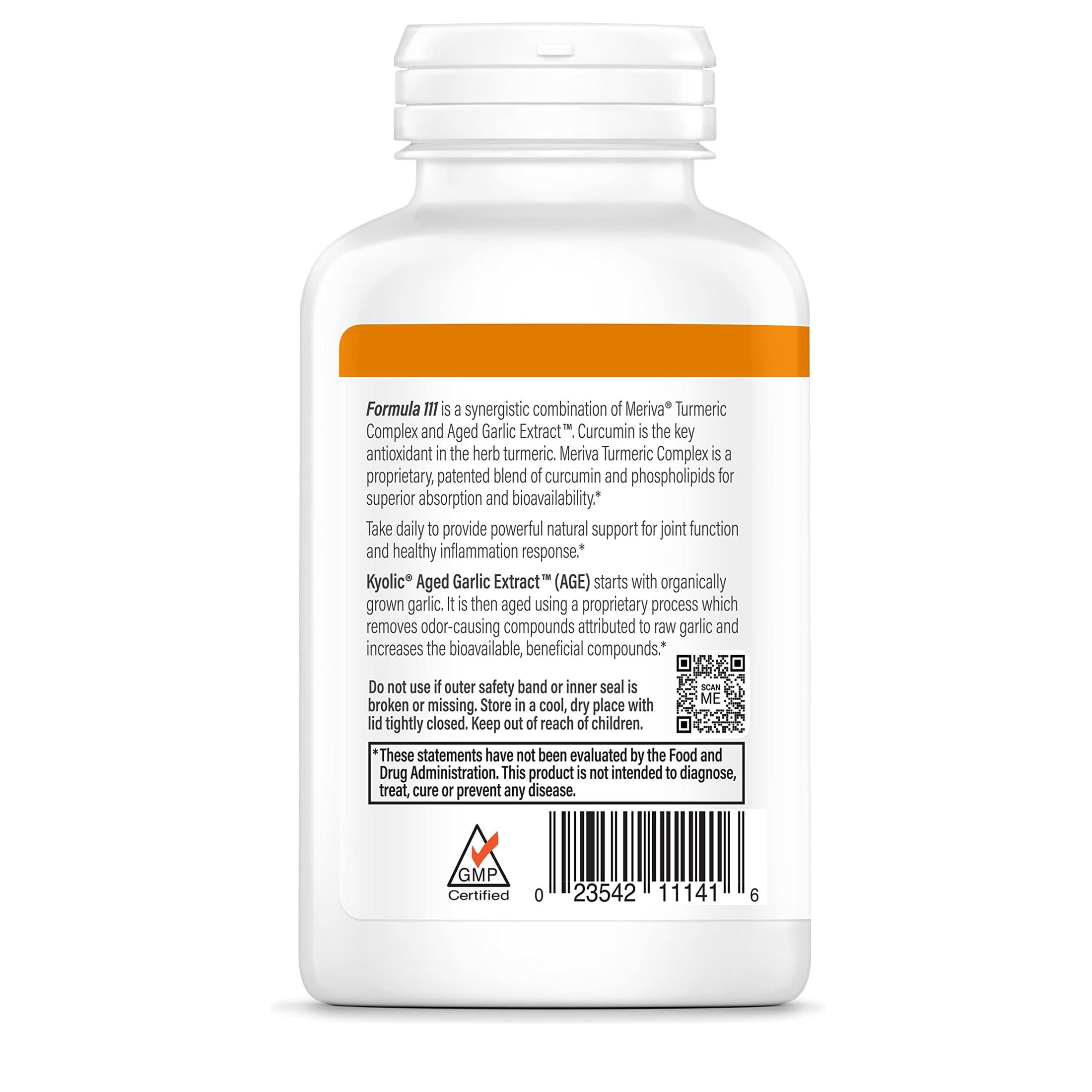 Kyolic Wakunaga Curcumin, 100 Ct