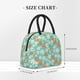 thumbnail image 2 of Easygdp Cute Sloth on Floral Tree Bolsa de Almuerzo Insulada Grande, Forro de Aluminio, Diseño Espacioso, a Prueba de Fugas, Ideal para Trabajo, Picnics, Viajes y Actividades al Aire Libre, 2 of 6