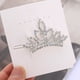 thumbnail image 2 of 1 pieza tiaras barrocas nupciales conjunto de joyas de corona de boda corona de reina gótica de diamantes de imitación de cristal y accesorios para el cabello de fiesta de disfraces de cumpleaños pla, 2 of 5