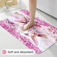 thumbnail image 5 of 4 Pcs Green Hummingbird Flower Shower Curtain Sets with Rugs for Bathroom Decor, Rustic Floral Bathroom Sets with Shower Curtain and Rugs, Bathroom Curtain Set with Mats (Hooks Not Included), 5 of 6