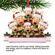 thumbnail image 4 of Animal árbol de Navidad adorno colgante lindo chimenea pared Navidad Oficina sala de estar decoración del hogar colgante decorativo 6 animales Methold HA009187-05, 4 of 6