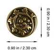 thumbnail image 2 of YSNOOWE 20Ud Botones De Aleación Dorados Para Abrigo Decorativos Retro Para Camisas Y Trajes, 2 of 6