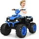 thumbnail image 1 of Costway Cuatriciclo Eléctrico ATV para Niños Coche Montable de Batería Marcha Adelante Atrás Velocidad Alta Baja con Música Luces LED Azul, 1 of 9