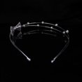 thumbnail image 2 of Tiara nupcial clásica Diadema Diadema Pieza para el cabello Accesorios para el cabello Joyas para el cabello Mujeres Princesa para Sunnimix Diademas de tiara nupcial, 2 of 8