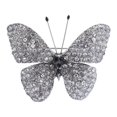 thumbnail image 5 of Soumake Colorful Butterfly Brooch Pin Shiny Rhinestone Inlay Elegant Brooch Women Fashion Alloy Badge Handbag Sweater Suit Shawl Decoration Clothing Accessories Party Wedding Jewelry Gift, 5 of 8
