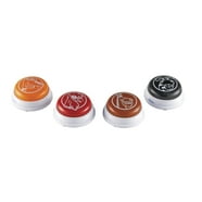 Learning Resources Lights and Sounds Answer Buzzers, Recordable Buttons ...