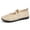 Beige, variant on Women Casual Shoes Mesh Loafers Slip On Shoes Casual Footwear Solid Color Breathable Style For Summer Daily Leisure Wear ,Us Size:6