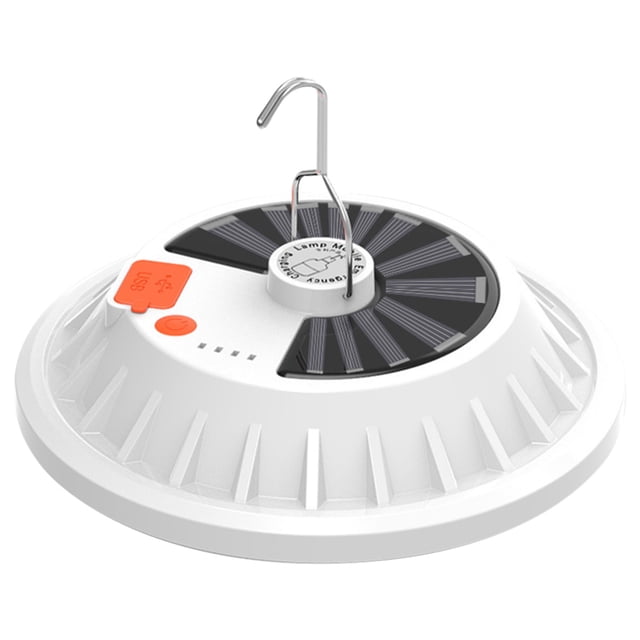 30W/60W/120W Linterna que acampa Batería recargable por USB/LED solar para el hogar al aire libre