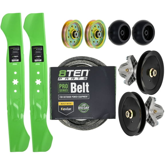 8TEN Deck Kit Blade Spindle Belt Idler Deck Wheels for Craftsman LT2500 MK1013521
