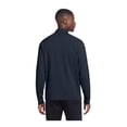 thumbnail image 2 of MERCER+METTLE Unisex Stretch Quarter Zip Pullover | Mock Neck Sweatshirt for Men & Women, Lightweight 1/4 Zip for Work - Night Navy S, 2 of 4
