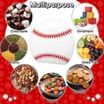 thumbnail image 7 of Baseball Snack Bags 12 Pcs with Handles, Reusable Sealed Treat Bags, Stand-up Goodie Bags for Sports Team Game Day Party Favor Birthday Gifts Supplies, 7 of 7