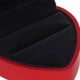 thumbnail image 4 of Caja de almacenamiento de joyas Hugo Estuche de resina rojo, 4 of 9