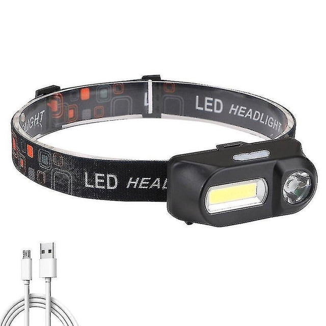 Lámparas de cabeza con Sensor, bombillas de batería para Camping, ciclismo, linterna para cabeza, lámpara, luz portátil, faro Led, faros de pesca
