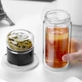 thumbnail image 6 of 420ML Thee Waterfles Hoge Borosilicaatglas Dubbellaags Thee Water Cup Zetgroep Tumbler Drinkware Waterfles Met Thee filter, 6 of 9