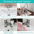 thumbnail image 5 of Rallonge de Robinet Rotative Multifonctionnelle, Rallonge de Robinet en Laiton 1080, Économiseur d'Eau avec Adaptateur Réglable, 5 of 5