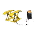 thumbnail image 2 of Xuanheng 1:64 Scale Lift Model Auto Repair Shop Equipment Creative Miniature Car Lift Yellow, 2 of 8