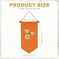 thumbnail image 2 of Uxcell Blank Canvas Banners, Pin Display Wall Banner for Home Decor, Orange, 2 of 7
