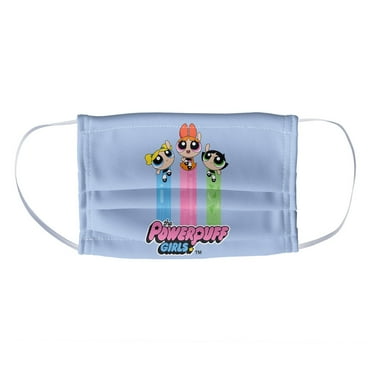 Powerpuff Girls Heart Pattern 1 Ply Reusable Face Mask Covering Kids Walmart Com