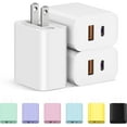 thumbnail image 6 of USB C Charger Block, for iphone Charger Block,USB Charger Block, 3-Pack for Compatible for iphone 15/Compatible for iphone 15 Pro/ iphone 15 Pro Max/iPhone14/13/12 Pro/iPad Pro/Samsung/Android Phone, 6 of 6