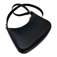 thumbnail image 1 of Bolso de hombro de cuero PU Colco negro con cremallera Bolso de hombro para mujer, 1 of 7