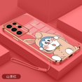 thumbnail image 3 of Doraemon Rabbit casing Para SAMSUNG Note 20 ULTRA 10 PRO M23 4G F22 M22 M32 F23 M11 Funda De Moda De Dibujos Animados De Lujo Suave Cámara De Protección De La, 3 of 4
