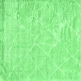thumbnail image 1 of Ahgly Company Indoor Square Trellis Emerald Green Modern Area Rugs, 5' Square, 1 of 4
