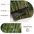 thumbnail image 6 of 3'x5' Rug for Living Room Bedroom, Green Plants Washable Area Rugs Non-Slip Carpet Mats, Forest Natural Landscape Botanical Indoor Low Pile Area Rug Runner for Kitchen, Mudroom, 6 of 8