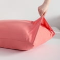 thumbnail image 4 of Ntbay Microfiber Pillowcase set - 2 Pack - Envelope Closure Pillow Cases - King - Coral Pink, 4 of 5