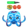 thumbnail image 3 of Juguetes inflables del pulpo de la piscina, juego de lanzamiento de anillos, aro de baloncesto de la piscina de los niños para el patio trasero del, 3 of 8