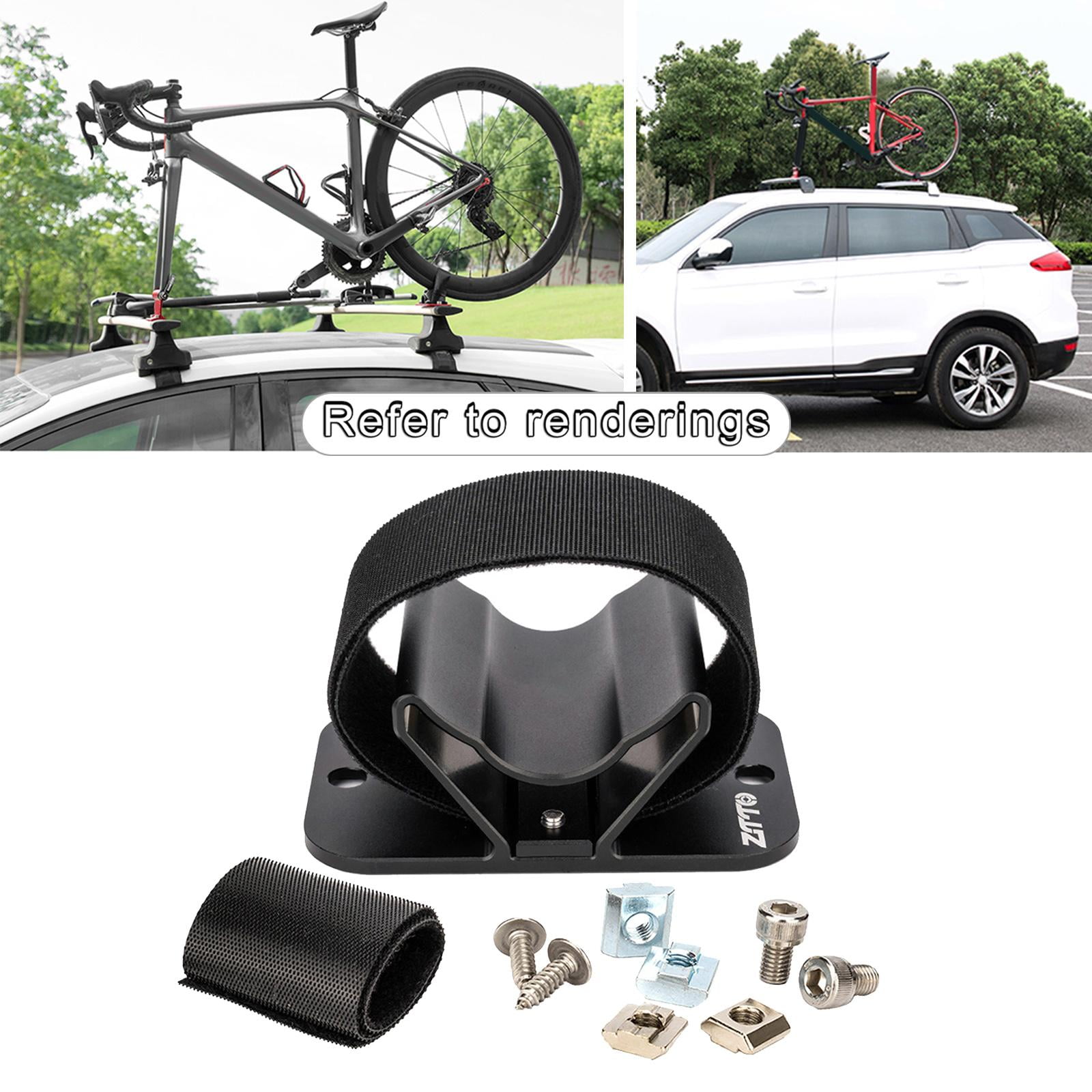 Road Bike Fork Mount Aluminum Alloy Quick Release Bike Stand Rear Wheel