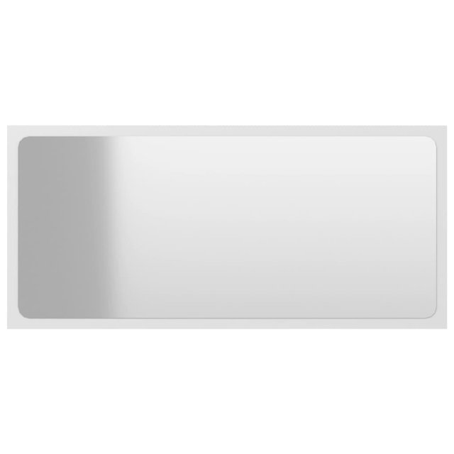 vidaXL Bathroom Mirror Framed Vanity Mirror for Powder Room Engineered Wood