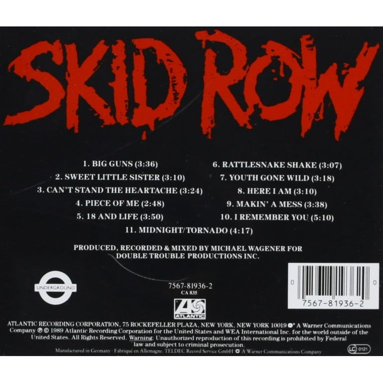 【LP】SKID ROW - Skid Row アナログレコードUSオリジナル盤 Skid Row - Skid Row (Walmart Exclusive) - Music