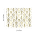 thumbnail image 3 of Bingfone White And Gold Geometry Tapestry Wall Hanging Decor for Living Room Bedroom Dorm Classroom Office Decor 29x37 Inch, 3 of 8