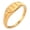 Gold 111, variant on Women's Number Engraved Signet Rings Unique Stainless Steel Oval Signet Promise Band,Minimalist Spiritual Lucky Jewelry Gold 999 Size 6