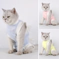 thumbnail image 2 of Lomubue Cat Recovery Clothes Anti-scratch Cat Sterilization Surgery Suit Vest Weaning Clothes Protective Clothing for Puppy, 2 of 10