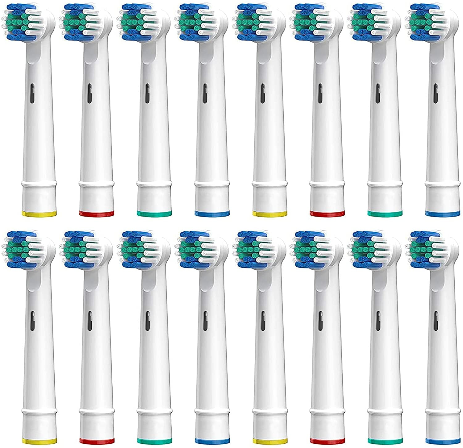 16 Pack Electric Toothbrush Replacement Heads Compatible with OralB