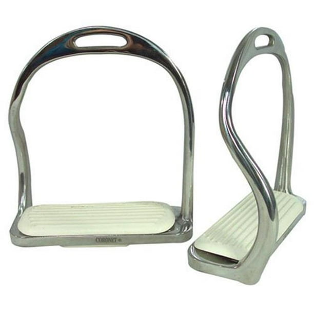 Coronet 246018 5.25 in. Foot Free English Safety Stirrup Irons ...